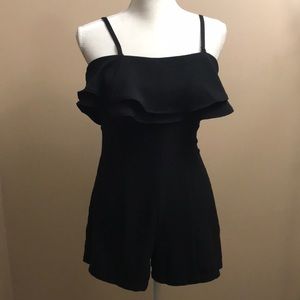 🌻Material Girl Ruffle RomperSIZE M~Never worn!🌻~